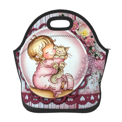 Sarah Kay Neoprenska torba za ručak/kutija za ručak/torba za ručak/torbe za piknik Izolirani hladnjak Organizator putovanja Školski radni ured