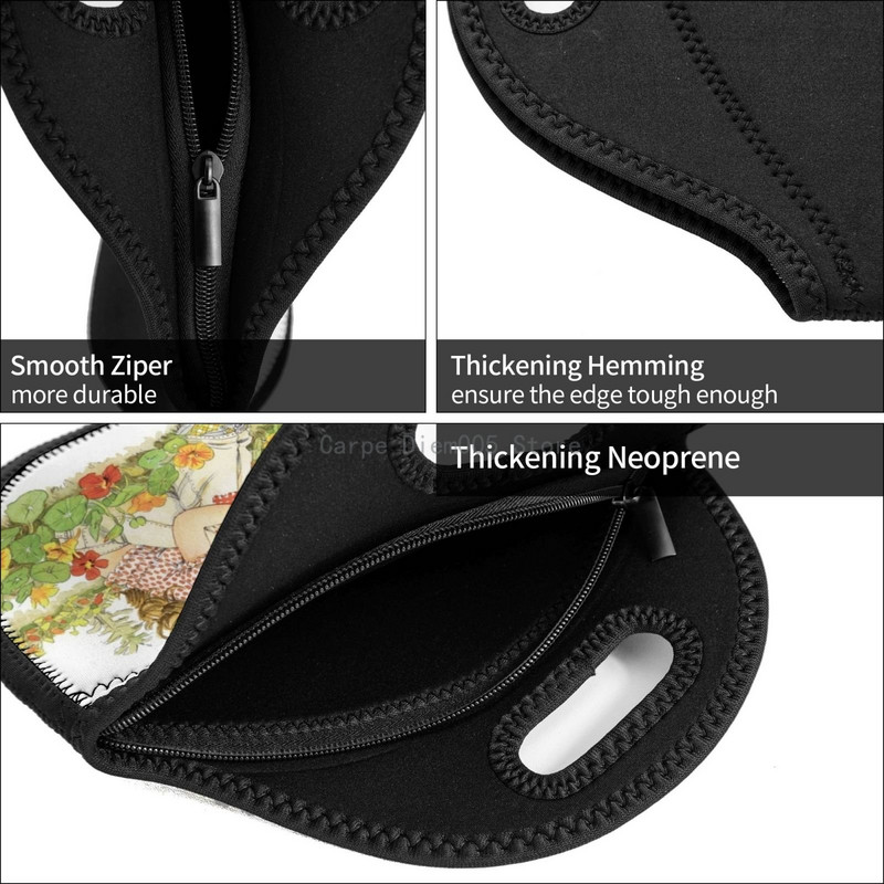 Sarah Kay Neoprenska torba za ručak/kutija za ručak/torba za ručak/torbe za piknik Izolirani hladnjak Organizator putovanja Školski radni ured