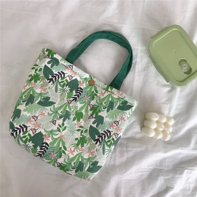 Nova torba za ručak Platnena kutija za ručak Torba za piknik Platnena mala torbica Posuda za večeru Vreće za pohranu hrane za uredske dame
