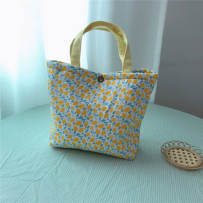 Nova torba za ručak Platnena kutija za ručak Torba za piknik Platnena mala torbica Posuda za večeru Vreće za pohranu hrane za uredske dame