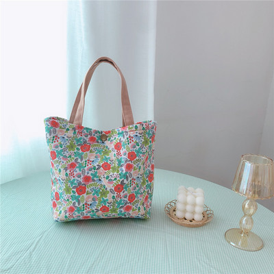 Nova torba za ručak Platnena kutija za ručak Torba za piknik Platnena mala torbica Posuda za večeru Vreće za pohranu hrane za uredske dame