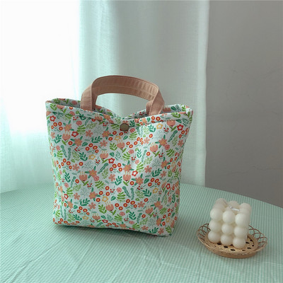 Nova torba za ručak Platnena kutija za ručak Torba za piknik Platnena mala torbica Posuda za večeru Vreće za pohranu hrane za uredske dame