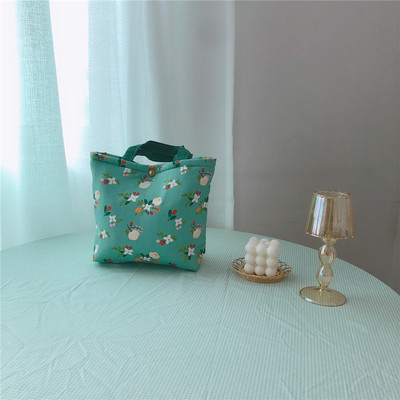 Nova torba za ručak Platnena kutija za ručak Torba za piknik Platnena mala torbica Posuda za večeru Vreće za pohranu hrane za uredske dame