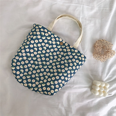 Nova torba za ručak Platnena kutija za ručak Torba za piknik Platnena mala torbica Posuda za večeru Vreće za pohranu hrane za uredske dame