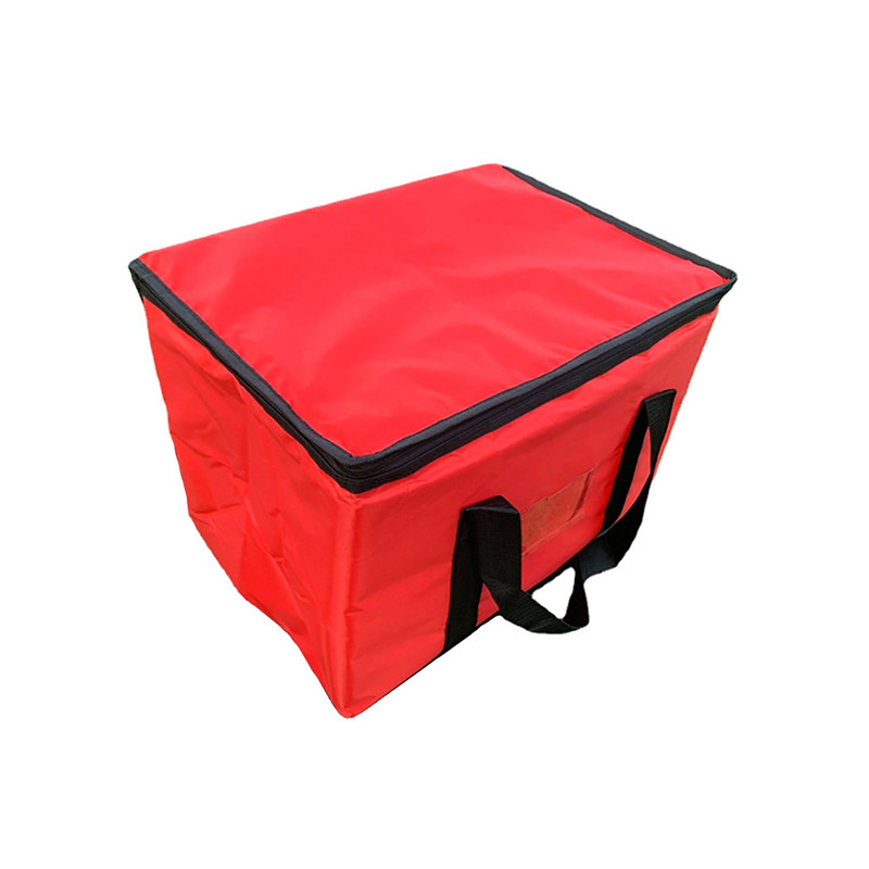 Sklopiva Oxford tkanina, torba za dostavu pizze velikog kapaciteta, zatvarač, s ručkom Keep Fresh Držač za pohranu, prijenosna za van