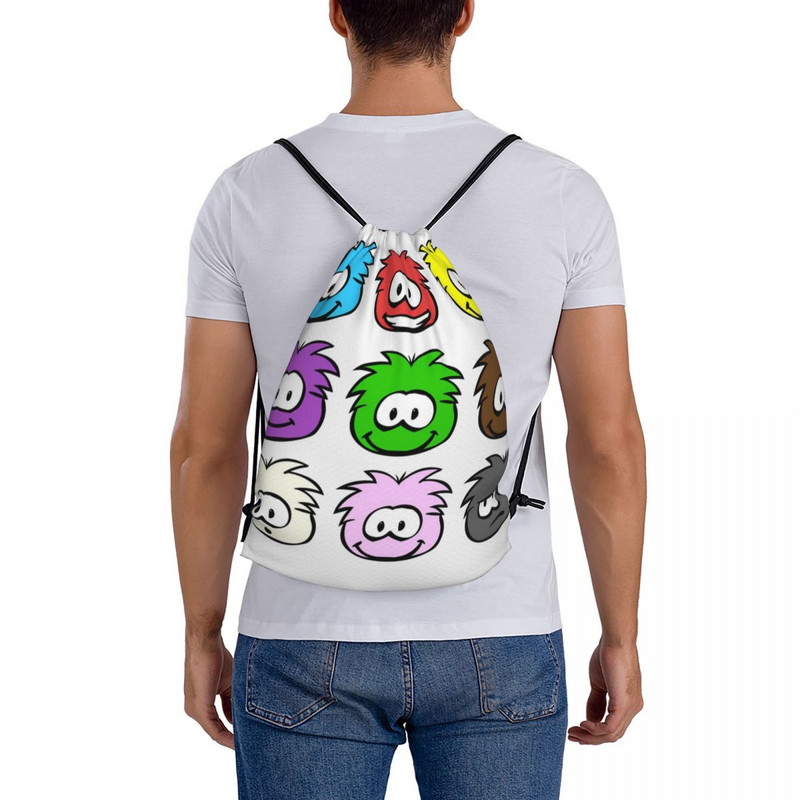 Club Penguin Oldschool Puffles Torbe s uzicom Ruksaci Ručne torbice Torbe s uzicom Torbe za djevojčice Torba s uzicom Ruksak