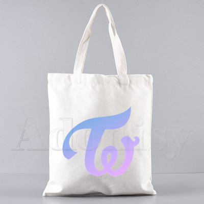 Divreiz sieviešu audekla soma Eko iepirkumu soma liela ietilpība plecu soma sievietēm, salokāma pludmales soma