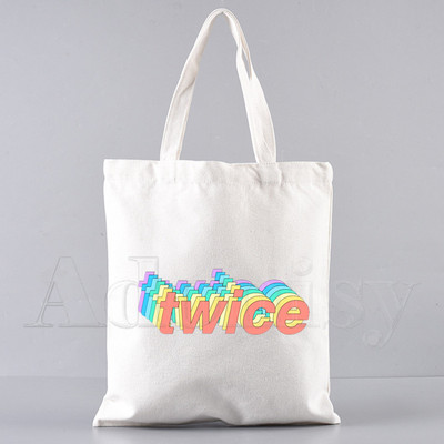 Divreiz sieviešu audekla soma Eko iepirkumu soma liela ietilpība plecu soma sievietēm, salokāma pludmales soma