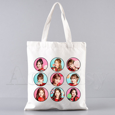 Divreiz sieviešu audekla soma Eko iepirkumu soma liela ietilpība plecu soma sievietēm, salokāma pludmales soma