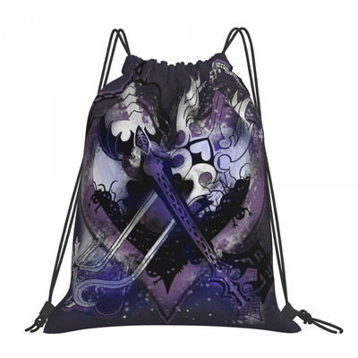 Tašky so sťahovacou šnúrkou Kingdom Hearts Oathkeeper Oblivion Batohy Tašky Cestovná taška Taška pre dievčatá Tašky so sťahovacou šnúrkou