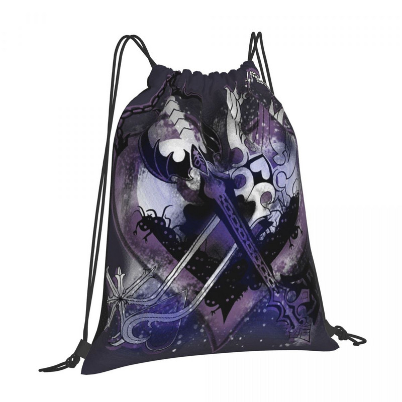 Tašky so sťahovacou šnúrkou Kingdom Hearts Oathkeeper Oblivion Batohy Tašky Cestovná taška Taška pre dievčatá Tašky so sťahovacou šnúrkou