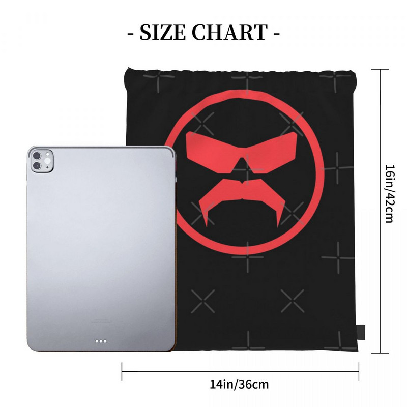 Dr Disrespect Design Sarkanas aukliņas Somas Mugursomas Rokassomas Kawaii Soma Savelkamās aukliņas Soma Maza Mugursoma Sieviete