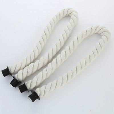 1 paar pikka lühikest musta naturaalset kanepitrossi käepidet O Bag Naiste käekoti jaoks Klassikaline mini EVA koti rihma köis Obagi vöö käekoti jaoks