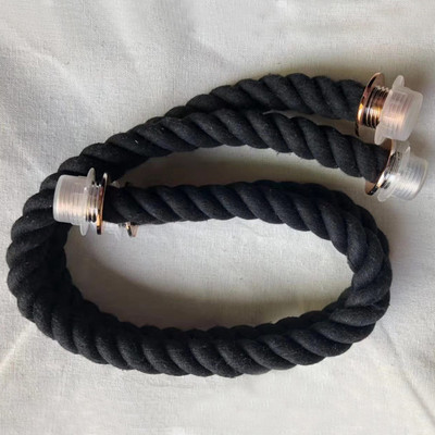 1 paar pikka lühikest musta naturaalset kanepitrossi käepidet O Bag Naiste käekoti jaoks Klassikaline mini EVA koti rihma köis Obagi vöö käekoti jaoks