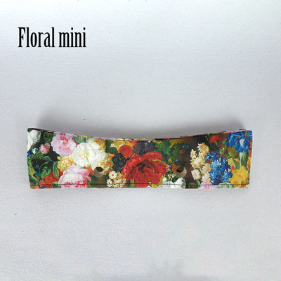 TANQU novi ljetni klasični mini cvjetni PU ukrasi tanki ukrasi za Obag torbicu O tijelo torbe za ljeto jesen