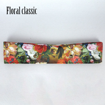 TANQU novi ljetni klasični mini cvjetni PU ukrasi tanki ukrasi za Obag torbicu O tijelo torbe za ljeto jesen