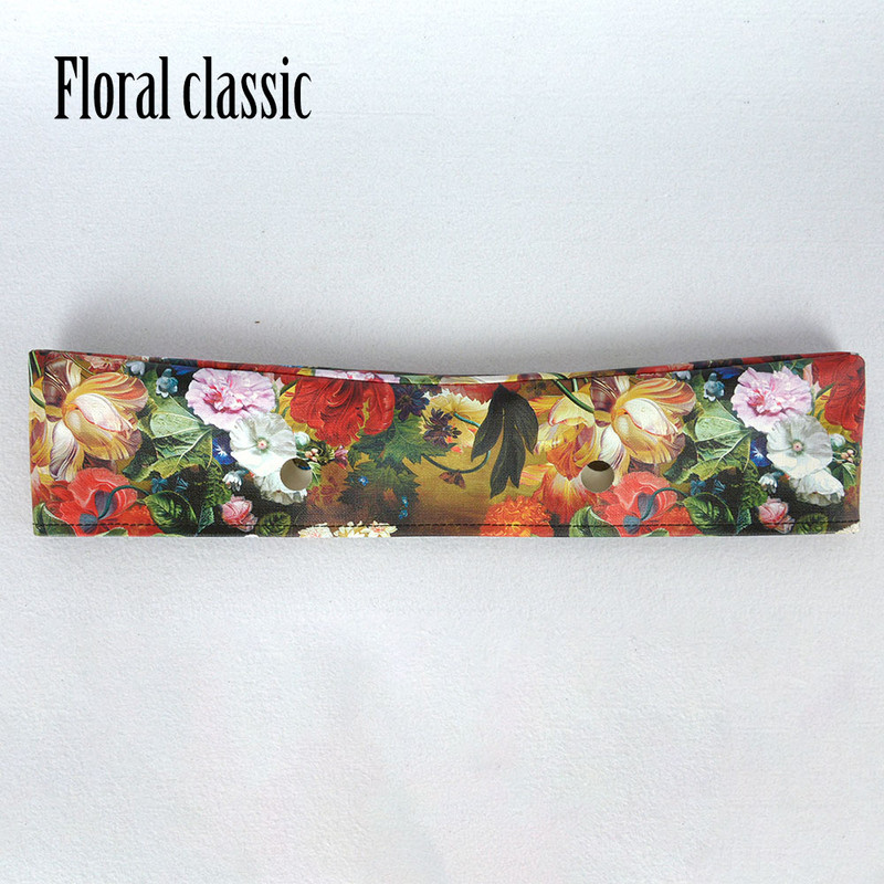 TANQU novi ljetni klasični mini cvjetni PU ukrasi tanki ukrasi za Obag torbicu O tijelo torbe za ljeto jesen