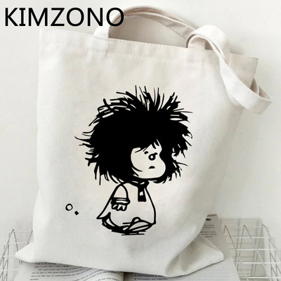 Mafalda torba za kupovinu torba za recikliranje pamuk bolsa torba torba od jute torba torba tkana tkanina od jute reciclaje grab