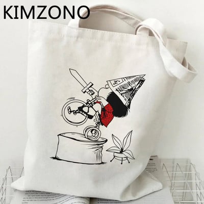 Mafalda torba za kupovinu torba za recikliranje pamuk bolsa torba torba od jute torba torba tkana tkanina od jute reciclaje grab