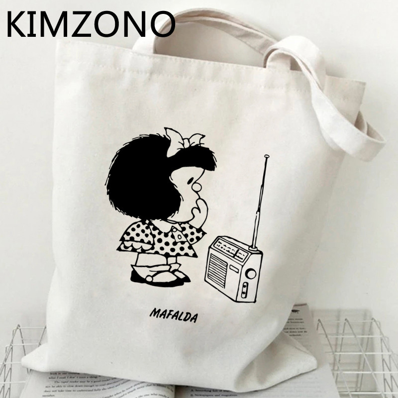 Mafalda torba za kupovinu torba za recikliranje pamuk bolsa torba torba od jute torba torba tkana tkanina od jute reciclaje grab