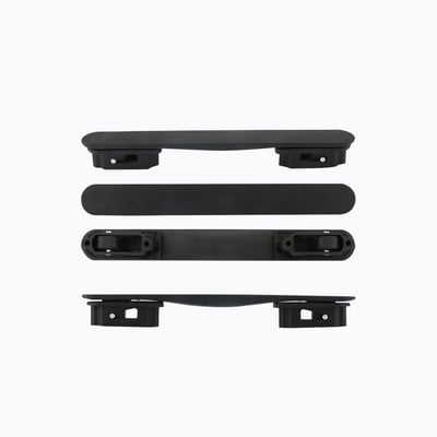 HANLUOKE B115 Accesorii pentru bagaje Mâner retractabil Mâner de transport Extractor Accesorii pentru bagaje universal Mâner Arc Metal