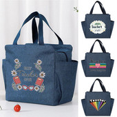 Prijenosne torbe za ručak velikog kapaciteta Učiteljska rashladna torba Kutija za ručak koja čuva svježinu Izolirana torba Putna torba za hranu Ručne torbe Poklon