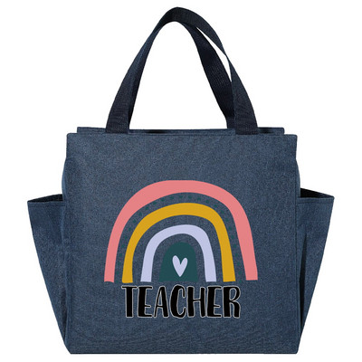 Prijenosne torbe za ručak velikog kapaciteta Učiteljska rashladna torba Kutija za ručak koja čuva svježinu Izolirana torba Putna torba za hranu Ručne torbe Poklon