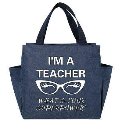 Prijenosne torbe za ručak velikog kapaciteta Učiteljska rashladna torba Kutija za ručak koja čuva svježinu Izolirana torba Putna torba za hranu Ručne torbe Poklon