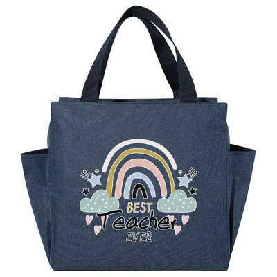 Prijenosne torbe za ručak velikog kapaciteta Učiteljska rashladna torba Kutija za ručak koja čuva svježinu Izolirana torba Putna torba za hranu Ručne torbe Poklon