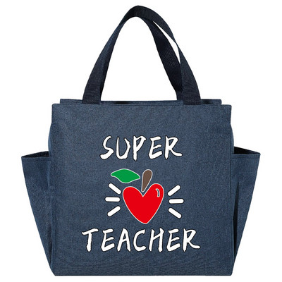 Prijenosne torbe za ručak velikog kapaciteta Učiteljska rashladna torba Kutija za ručak koja čuva svježinu Izolirana torba Putna torba za hranu Ručne torbe Poklon