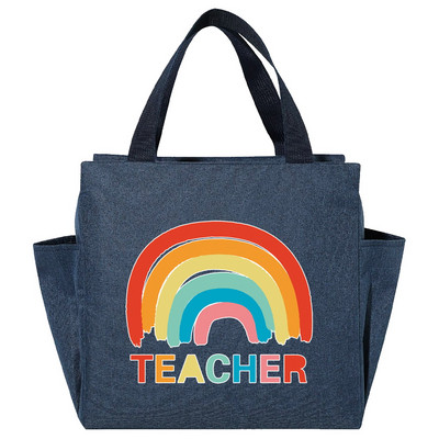 Prijenosne torbe za ručak velikog kapaciteta Učiteljska rashladna torba Kutija za ručak koja čuva svježinu Izolirana torba Putna torba za hranu Ručne torbe Poklon