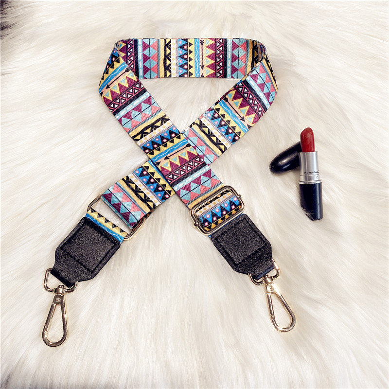 Rainbow podesive naramenice za torbicu Najlonska torba za remen u boji Vješalica za remen Dodaci za torbicu Za žene Ukrasna ručka za torbicu