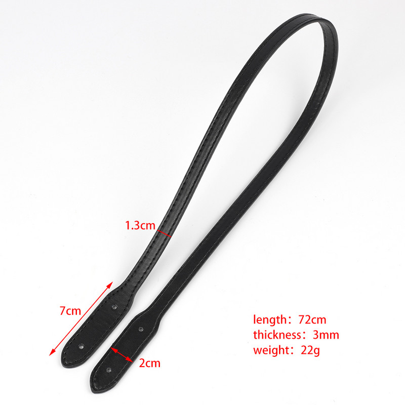 2 kom 72 cm ručka za torbicu Odvojivi remen za torbicu Remen DIY zamjenska narukvica za torbicu PU kožne ručke Dodaci za torbe na rame