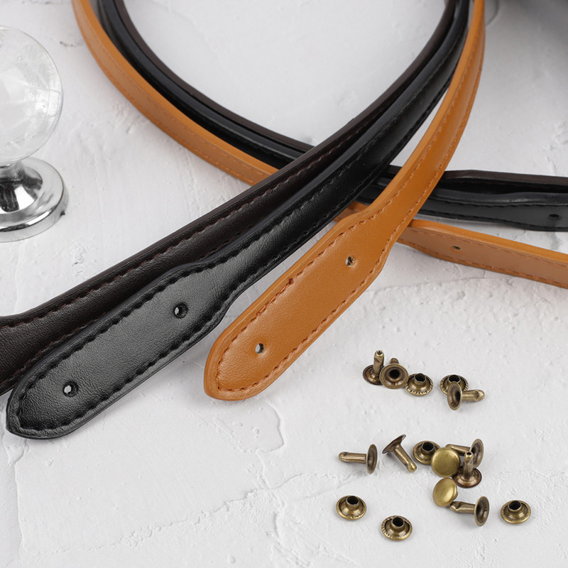 2 kom 72 cm ručka za torbicu Odvojivi remen za torbicu Remen DIY zamjenska narukvica za torbicu PU kožne ručke Dodaci za torbe na rame