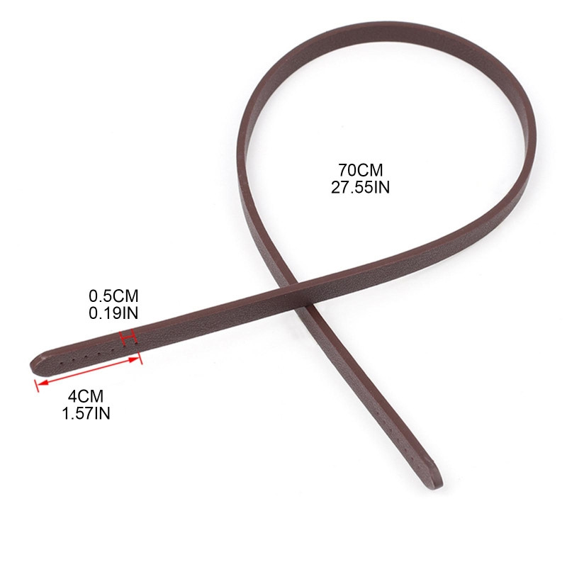 2 db 70 cm-es PU bőr pénztárca fogantyús táska kézitáska vállpántos pénztárca készítési kellékek válltáska barkács cseretartozékok