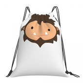 Sneaky Sasquatch ar lielu galvu aukliņu somas Mugursomas Vīriešu soma Soma vīriešiem Vīriešu mugursomas maza mugursoma sievietei