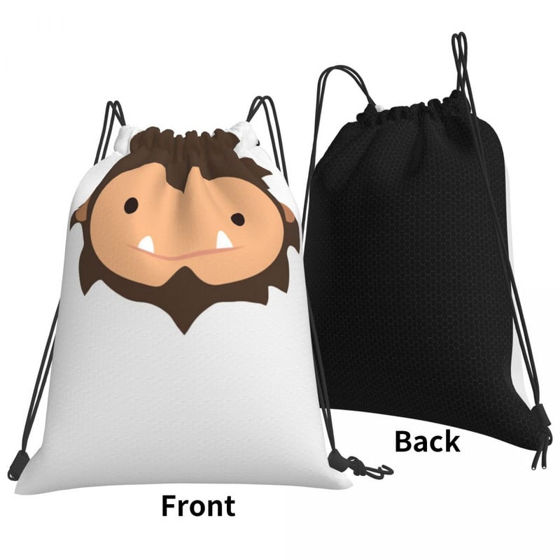 Sneaky Sasquatch ar lielu galvu aukliņu somas Mugursomas Vīriešu soma Soma vīriešiem Vīriešu mugursomas maza mugursoma sievietei