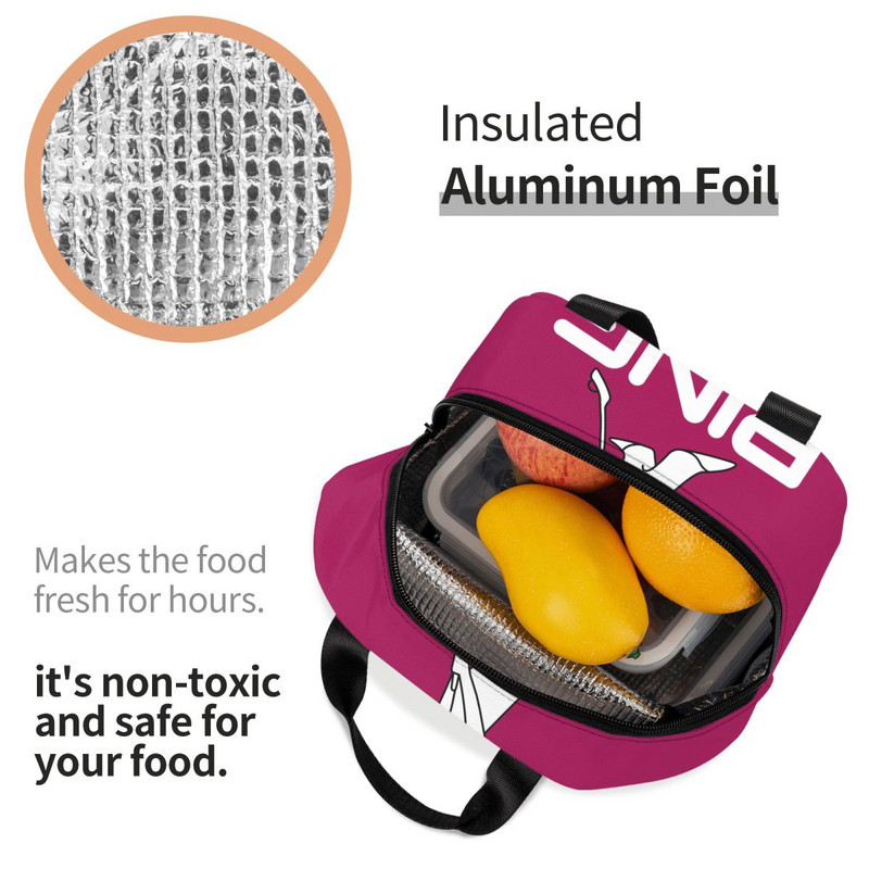 Torba za ručak s logotipom golfa za žene, muškarce, topla, hladnjak, izolirana kutija za ručak za studente, školske poslove, piknik, torbe za hranu