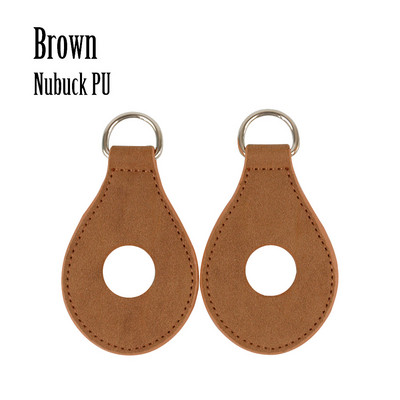 TANQU jauns 1 pāris 2 gab PU ādas pilienu formas stiprinājums ar caurumiem Obag plecu siksnai O som Rokassomu sieviešu soma