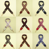 Luxus széles vállpántok Kereszt táska pántok Crossbody táskák Etnikai stílus Hit The Color Pántok Kiegészítők Öv Női Táskák Pántok