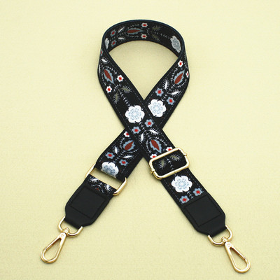 Luxus széles vállpántok Kereszt táska pántok Crossbody táskák Etnikai stílus Hit The Color Pántok Kiegészítők Öv Női Táskák Pántok