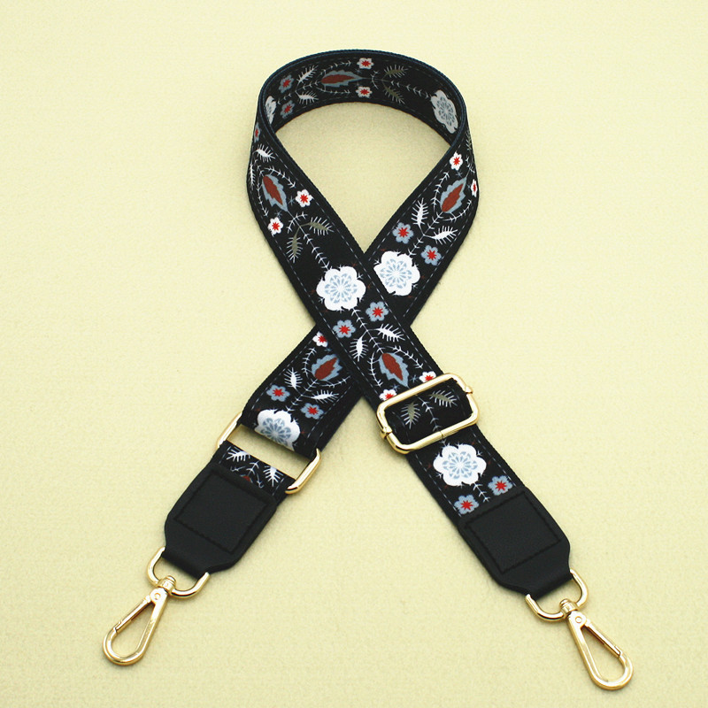 Luxus széles vállpántok Kereszt táska pántok Crossbody táskák Etnikai stílus Hit The Color Pántok Kiegészítők Öv Női Táskák Pántok