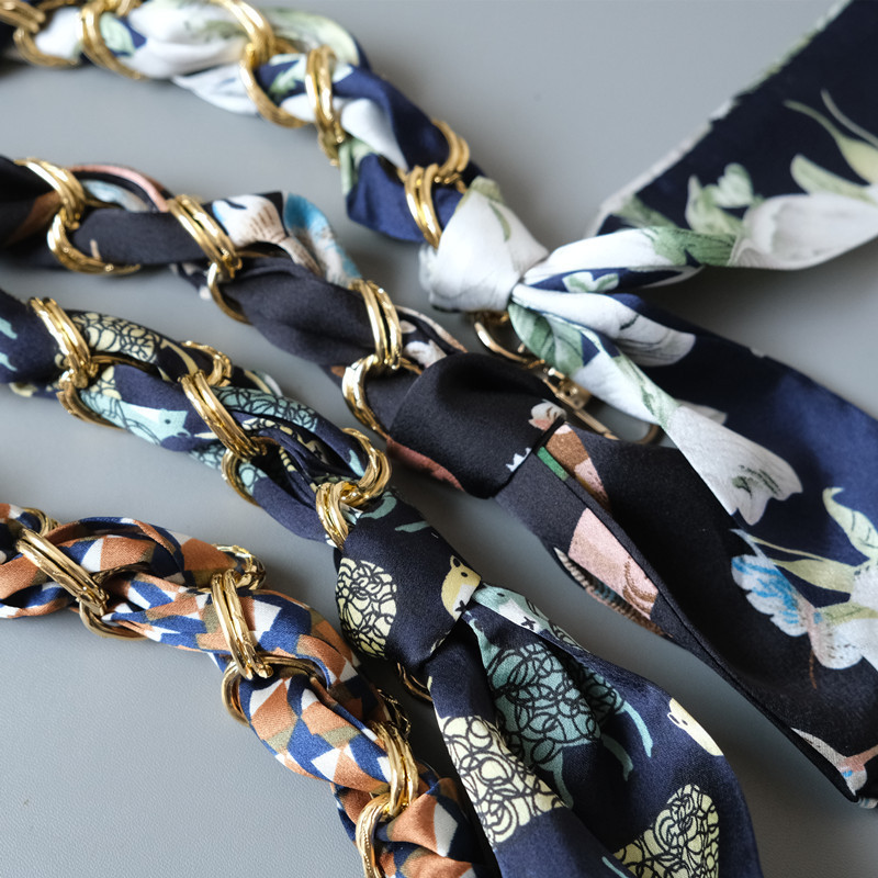 Torbe za šal Ručka Ručni kratki lanac Šal Kratki lanac Ručna torba Remen Višenamjenska torba Kratki lanac DIY odvojivi lanac za šal