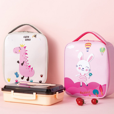 Dječja torba za ručak Cartoon Cooler Tote Prijenosna izolirana kutija Termalni spremnik za hladnu hranu Školski piknik za studentska putovanja Kutija za ručak