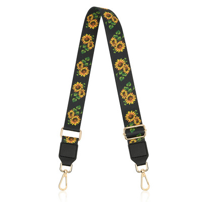 IKE MARTI Cvjetni remen za torbicu Podesive naramenice za torbe Najlonske dugine široke naramenice za remen za torbice za žene Torbe na rame