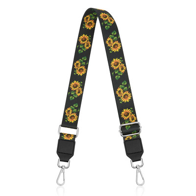 IKE MARTI Cvjetni remen za torbicu Podesive naramenice za torbe Najlonske dugine široke naramenice za remen za torbice za žene Torbe na rame