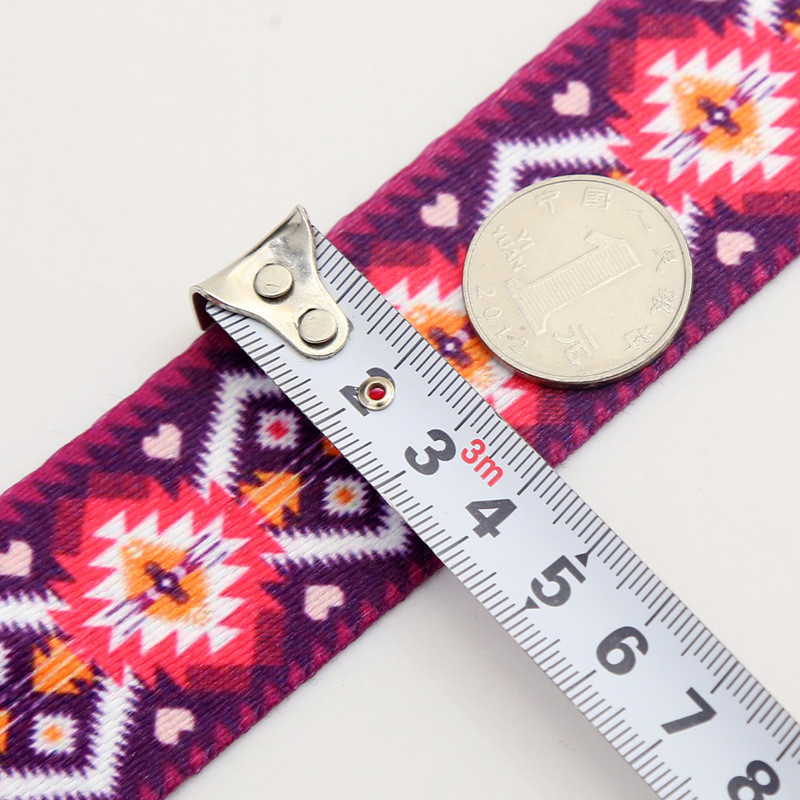 IKE MARTI Cvjetni remen za torbicu Podesive naramenice za torbe Najlonske dugine široke naramenice za remen za torbice za žene Torbe na rame