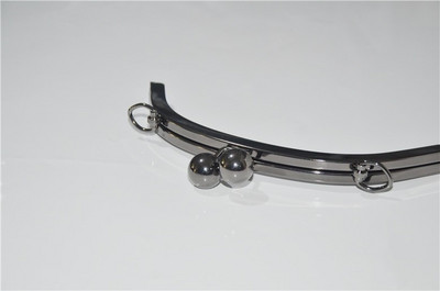 19,5 cm semicerc fără orificiu șurub suprafață netedă inel poșetă cadru bricolaj portmoneu kiss blocare geanta accesorii hardware