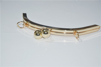 19,5 cm semicerc fără orificiu șurub suprafață netedă inel poșetă cadru bricolaj portmoneu kiss blocare geanta accesorii hardware