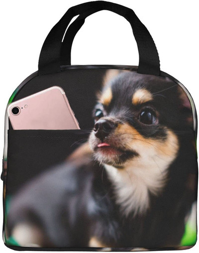 Geanta unisex pentru incalzire a mancarii Geanta de pranz pentru caini Chihuahua